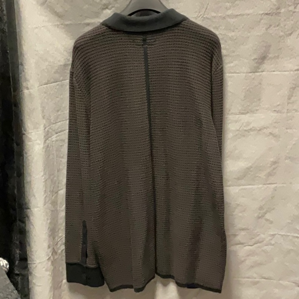 rag & bone Black and Gray Cardigan Sweater - Picture 5 of 6